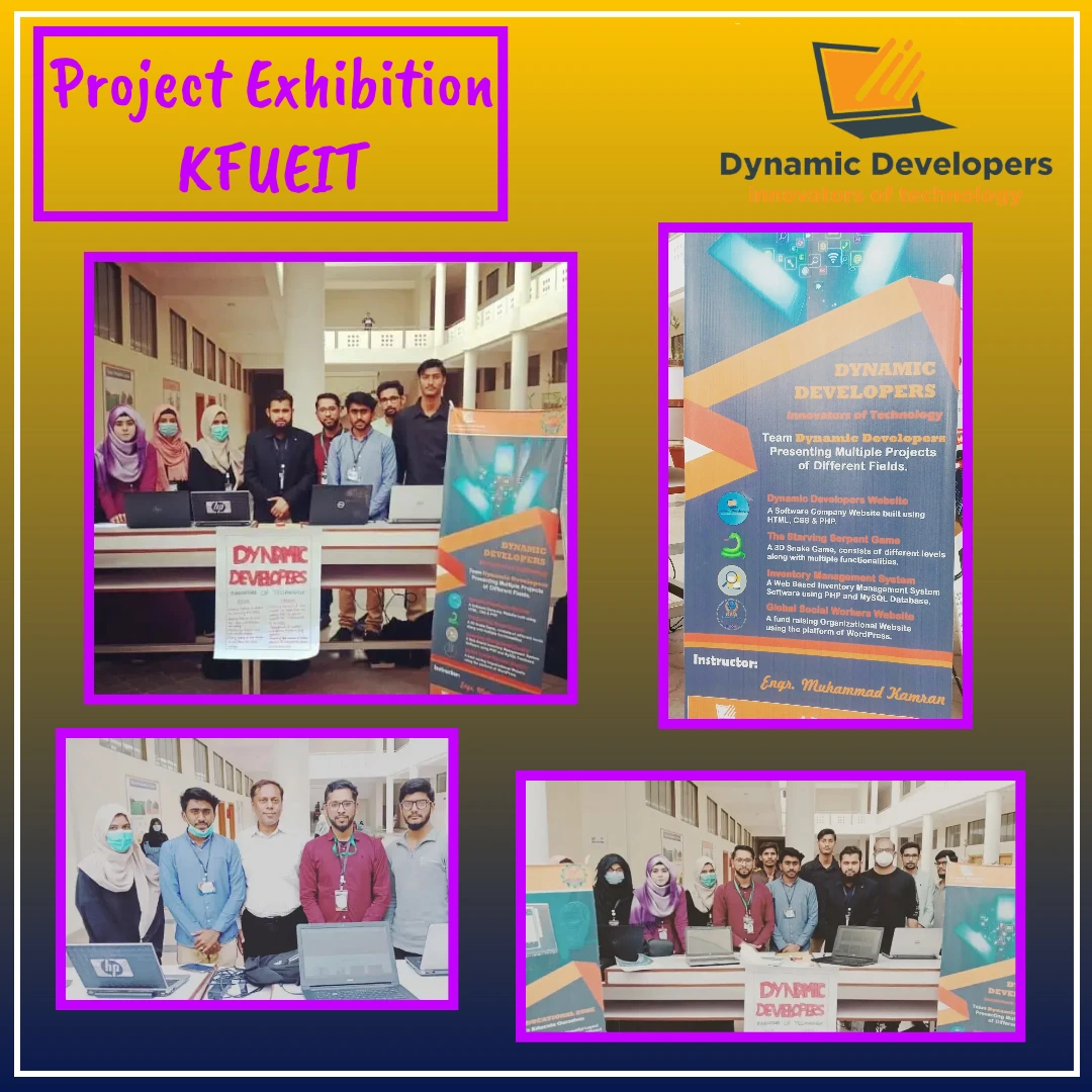 Project Exhibition Ceremony - dynamic developers